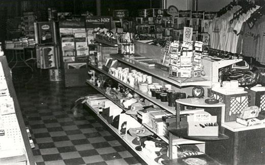 By 1965, the Student Union building featured a ballroom on the third floor and a bookstore on the second floor.