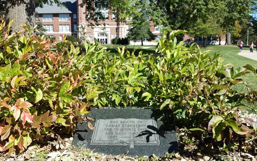 Persian Gulf War Memorial - The Class of 1991 donated an outdoor stone to those that served in the Persian Gulf War. The memorial is located on the sidewalk between J.W. Jones Student Union and the Administration Building.