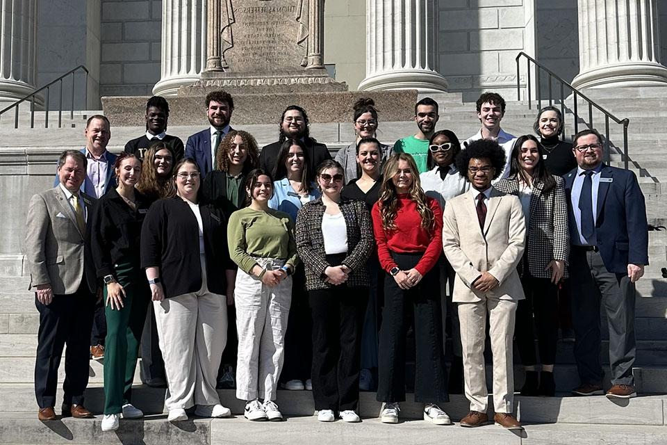 Northwest student senators, president visit capitol to advocate for University